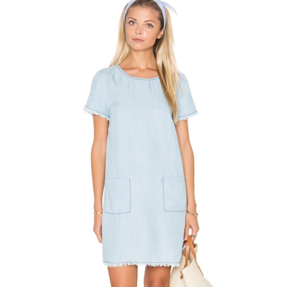 BB Dakota Chambray Shift Dress